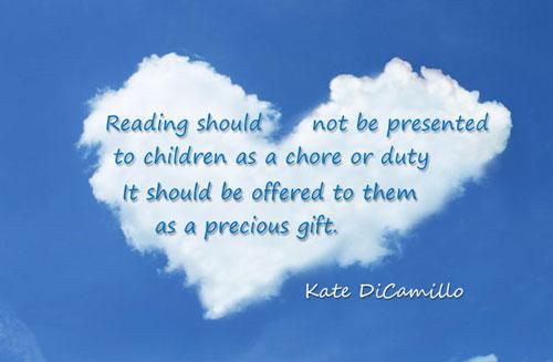 Children should be presented to children as a precious gift. 